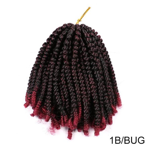 shanghair 8 inch passion twist crochet hair spring twist hair crochet braids synthetic braiding hair extensions 100g/pc pink rainbow grey, Black
shanghair 8 inch passion twist crochet hair spring twist hair crochet braids synthetic braiding hair extensions 100g/pc pink rainbow grey, Black