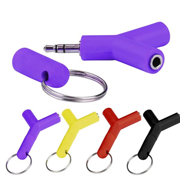 3.5 mm stereo audio y-splitter 2 female to 1 male cable adapter for mobile phone earphone pc lapcomputer
3.5 mm stereo audio y-splitter 2 female to 1 male cable adapter for mobile phone earphone pc lapcomputer
