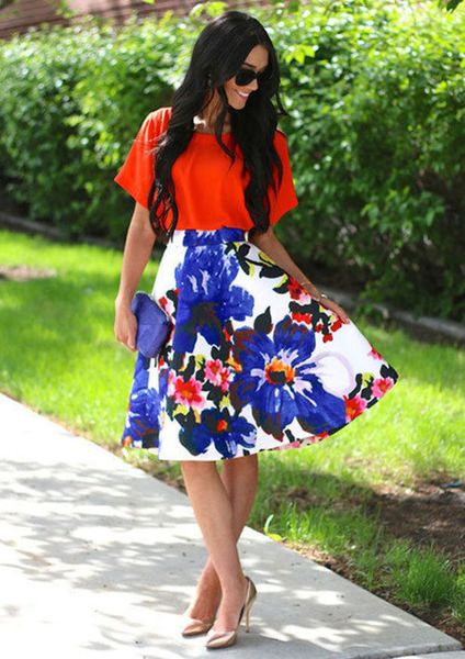 women polyester ladies floral print mini skirt empire pleated skirt fashion short skirts vintage elegant women clothes, Black
women polyester ladies floral print mini skirt empire pleated skirt fashion short skirts vintage elegant women clothes, Black