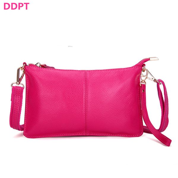 ddpt women genuine leather day clutches candy color bags women's fashion crossbody bags small clutch
ddpt women genuine leather day clutches candy color bags women's fashion crossbody bags small clutch