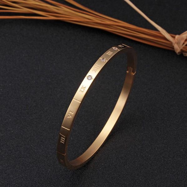 stainless steel open cuff bracelets bangle for women gold color numerals crystal cz bracelet pulseira lover's jewelry bijoux, Black
stainless steel open cuff bracelets bangle for women gold color numerals crystal cz bracelet pulseira lover's jewelry bijoux, Black