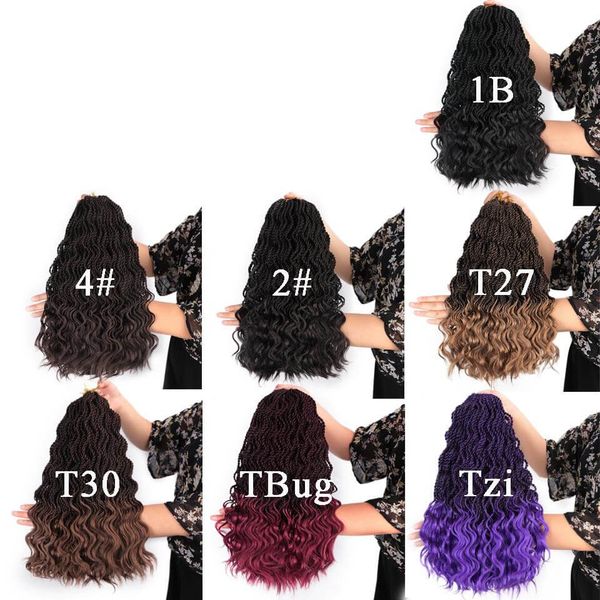 new wave hair crochet curly senegalese twists half curl crochet braids 16inch synthetic crochet hair extensions braid 35strands, Black
new wave hair crochet curly senegalese twists half curl crochet braids 16inch synthetic crochet hair extensions braid 35strands, Black