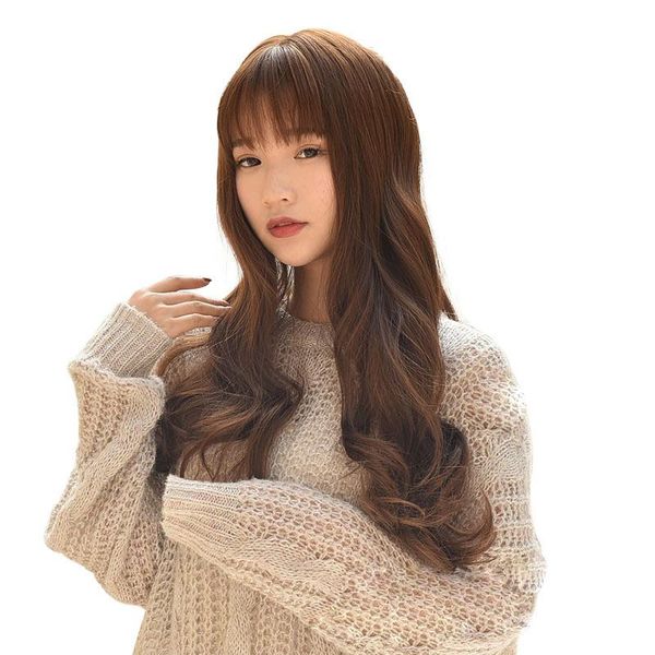 Big Wave Korean Style Female wig 5 styles human hair lace front wigs Various colors Fluffy Long curly hair natural wholesale lot
Big Wave Korean Style Female wig 5 styles human hair lace front wigs Various colors Fluffy Long curly hair natural wholesale lot