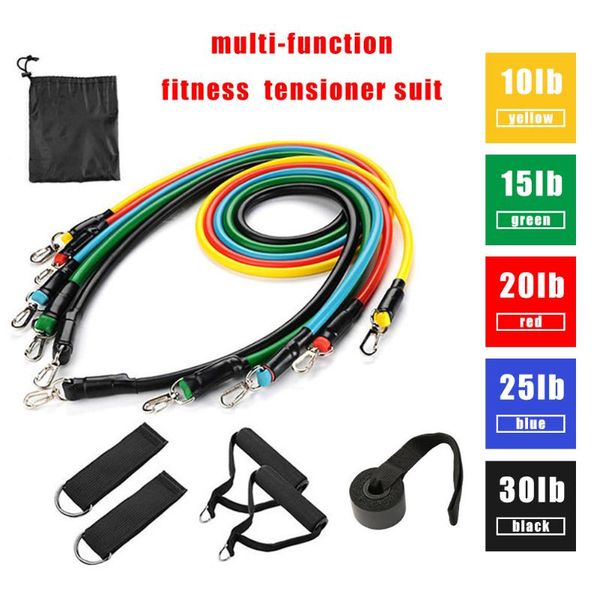 resistance bands 11 pcs/set elastic muscle strength training fitness exercise pull rope handle ankle ring gym equipment
resistance bands 11 pcs/set elastic muscle strength training fitness exercise pull rope handle ankle ring gym equipment
