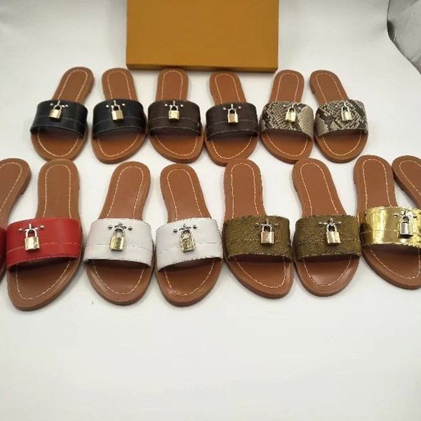women sandals fashion luxury women slippers and slides classic locks slippers flats mule slippers leather luxury women flip flop, Black
women sandals fashion luxury women slippers and slides classic locks slippers flats mule slippers leather luxury women flip flop, Black