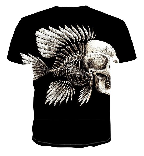 e-baihui 2021 skull fashion t-shirt personality creative 3d men's t-shirt digital printed mesh breathable short sleeves ae871, White;black
e-baihui 2021 skull fashion t-shirt personality creative 3d men's t-shirt digital printed mesh breathable short sleeves ae871, White;black
