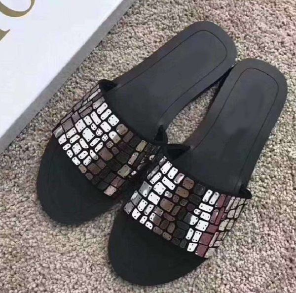 fashion women's sandals designer shoes bohemian diamond slippers woman flats flip flops shoes summer beach sandals bag04 f58, Black
fashion women's sandals designer shoes bohemian diamond slippers woman flats flip flops shoes summer beach sandals bag04 f58, Black