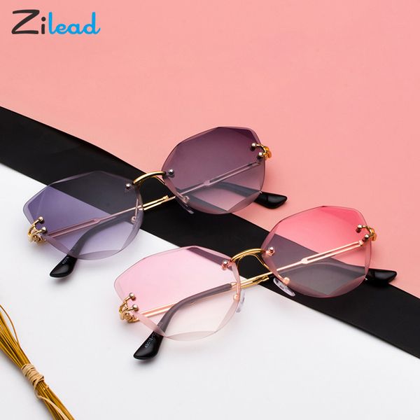 zilead new stylish rimless cat eye sunglasses with cut edges retro gradient ocean color lens sun glasses gift for women and men, White;black
zilead new stylish rimless cat eye sunglasses with cut edges retro gradient ocean color lens sun glasses gift for women and men, White;black