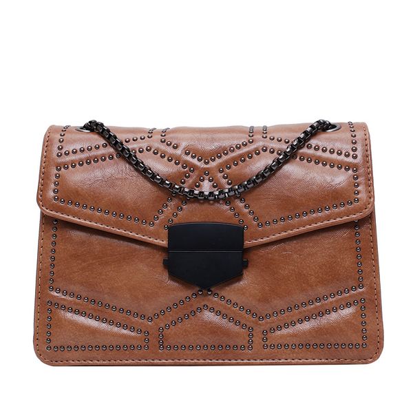 rivet soft pu leather luxury designer women shoulder crossbody bags fashion handbags ladies messenger bag clutches female purse
rivet soft pu leather luxury designer women shoulder crossbody bags fashion handbags ladies messenger bag clutches female purse