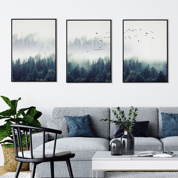 forest nordic poster landscape canvas painting mountain wall art pictures for living room modern decorative prints on the wall
forest nordic poster landscape canvas painting mountain wall art pictures for living room modern decorative prints on the wall