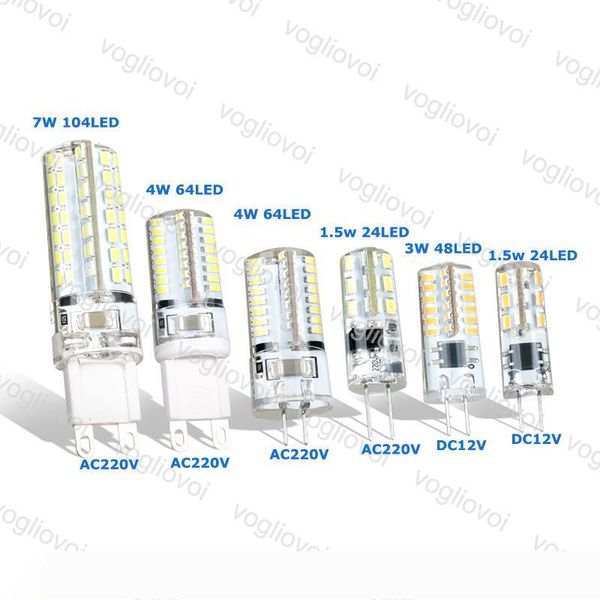 led bulbs g9 g4 1.5w 3w 4w 7w dc12v ac220v corn led light silicone lamps for crystal chandelier pendant lamps spotlight bulbs eub
led bulbs g9 g4 1.5w 3w 4w 7w dc12v ac220v corn led light silicone lamps for crystal chandelier pendant lamps spotlight bulbs eub
