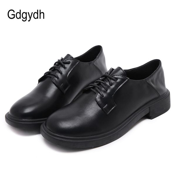 gdgydh 2020 lace-up female flats shoes round toe black brown women flat and loafers spring autumn mocassins femmes chaussures
gdgydh 2020 lace-up female flats shoes round toe black brown women flat and loafers spring autumn mocassins femmes chaussures