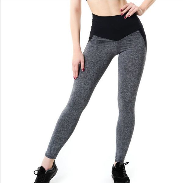 contrast color stitching yoga pants hips slim fit sports running fitness leggings, Black;blue
contrast color stitching yoga pants hips slim fit sports running fitness leggings, Black;blue