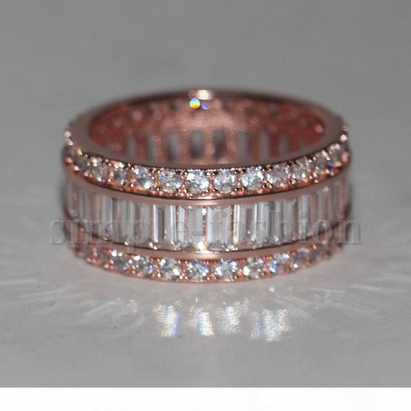 fashion jewelry women engagement jewelry ring rose gold princess cut cz 5a zircon stone 925 sterling silver wedding band ring, Slivery;golden
fashion jewelry women engagement jewelry ring rose gold princess cut cz 5a zircon stone 925 sterling silver wedding band ring, Slivery;golden