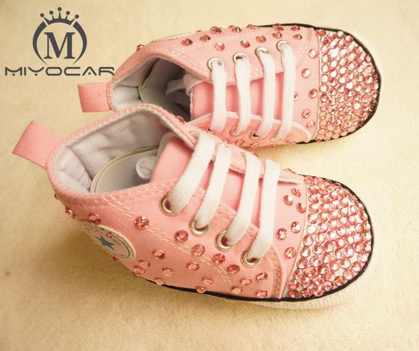 miyocar personalized stunning pink rhinestone crystal baby girl sports shoes handmade bling diamond first walker infant shoes
miyocar personalized stunning pink rhinestone crystal baby girl sports shoes handmade bling diamond first walker infant shoes