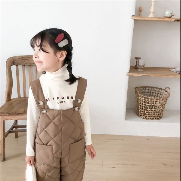 tvaep new children's down thickened trousers jumpsuit cotton trousers straps jumpsuit baby thickened pants wear boys and girls winter c, Blue 
tvaep new children's down thickened trousers jumpsuit cotton trousers straps jumpsuit baby thickened pants wear boys and girls winter c, Blue