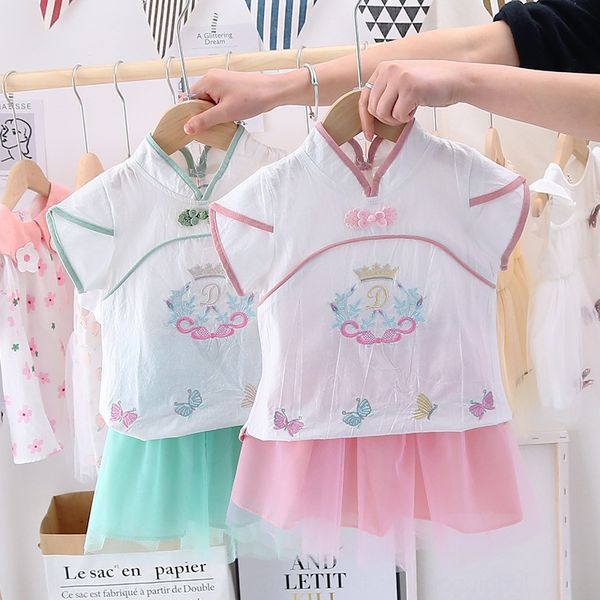 girls hanfu 2020 summer new princess dress children's mesh princess dress two-piece suit fashionable suit
girls hanfu 2020 summer new princess dress children's mesh princess dress two-piece suit fashionable suit