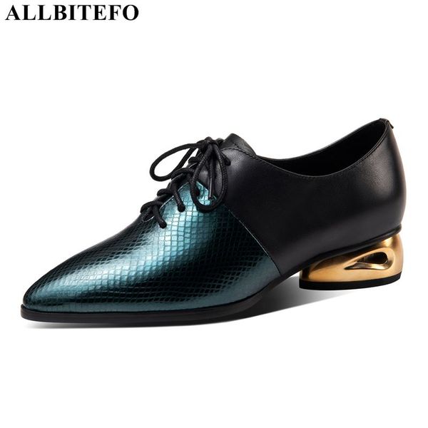 allbitefo size 34-42 lizard texture cross tied genuine leather women heels shoes fashion women's high heels low heel shoes, Black
allbitefo size 34-42 lizard texture cross tied genuine leather women heels shoes fashion women's high heels low heel shoes, Black