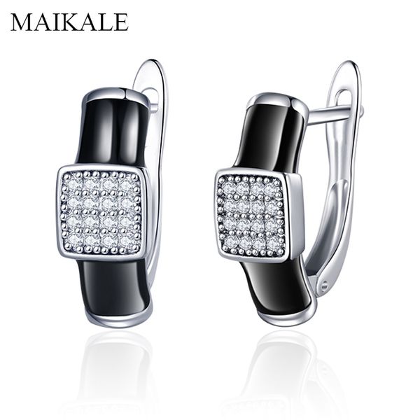 maikale classic square red/black enamel stud earring silver color plated cubic zirconia cz small earrings for women jewelry gift, Golden;silver
maikale classic square red/black enamel stud earring silver color plated cubic zirconia cz small earrings for women jewelry gift, Golden;silver