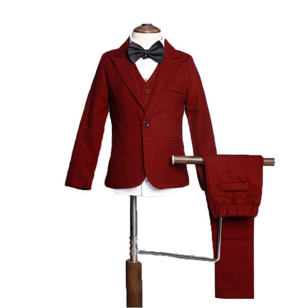 children prom costume performance dress flower boys formal blazer suit kids jacket vest pants tie 4pcs wedding tuxedo set, White
children prom costume performance dress flower boys formal blazer suit kids jacket vest pants tie 4pcs wedding tuxedo set, White