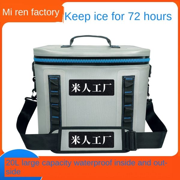 milen tpu waterproof ice ice travel insulation bag thermal insulation bag outdoor picnic vehicle-mounted thermal
