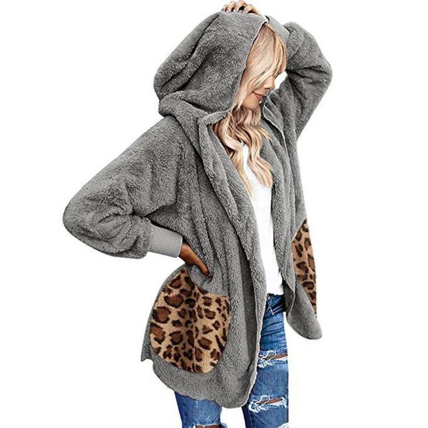 2020 new winter warm coat fashion women parkas faux fur fuzzy hooded outerwear coat leopard pocket patchwork female parkas fn55, Black
2020 new winter warm coat fashion women parkas faux fur fuzzy hooded outerwear coat leopard pocket patchwork female parkas fn55, Black