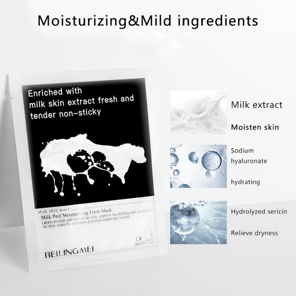 Milk peel Moisturizing Fresh Mask Repair dry skin Exfoliating scrub Delicate skin Smooth Natural health Beauty mascarilla Even skin color
Milk peel Moisturizing Fresh Mask Repair dry skin Exfoliating scrub Delicate skin Smooth Natural health Beauty mascarilla Even skin color