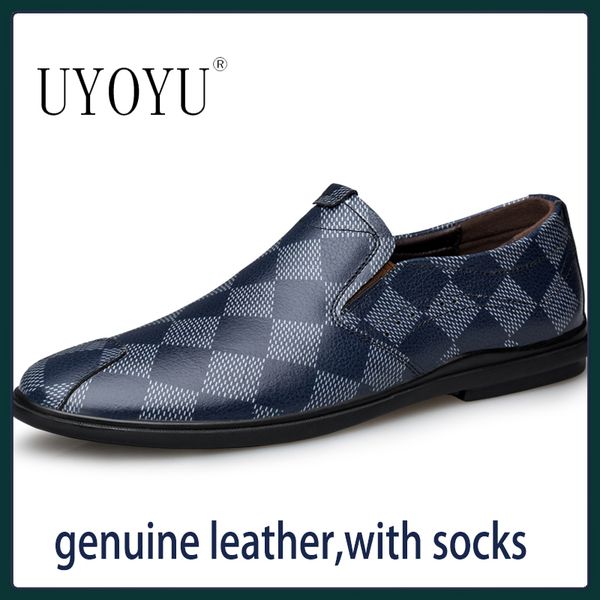 brand mens loafers genuine leather driving shoes men casual business dress shoes fashion formal wedding italian design loafers, Black
brand mens loafers genuine leather driving shoes men casual business dress shoes fashion formal wedding italian design loafers, Black