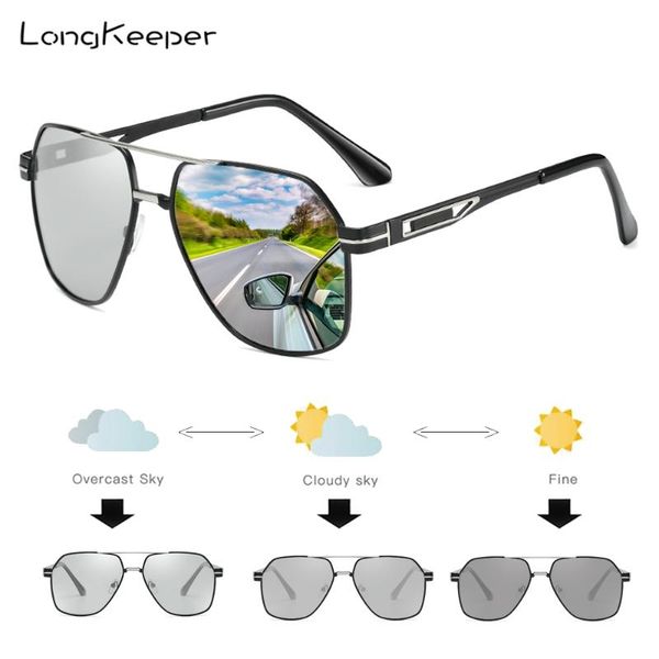 longkeeper polarized pchromic sunglasses classic men driving chameleon glasses change color eyewear zonnebril heren, White;black
longkeeper polarized pchromic sunglasses classic men driving chameleon glasses change color eyewear zonnebril heren, White;black