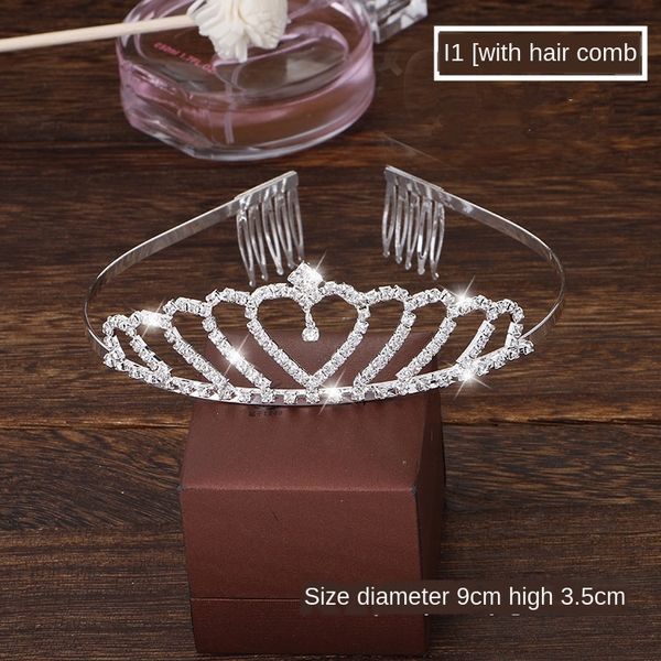 h3dst korean-style children's crown headdress accessories full of diamonds shining exquisite bride heart hair band headdressheaddress h, Slivery;white
h3dst korean-style children's crown headdress accessories full of diamonds shining exquisite bride heart hair band headdressheaddress h, Slivery;white
