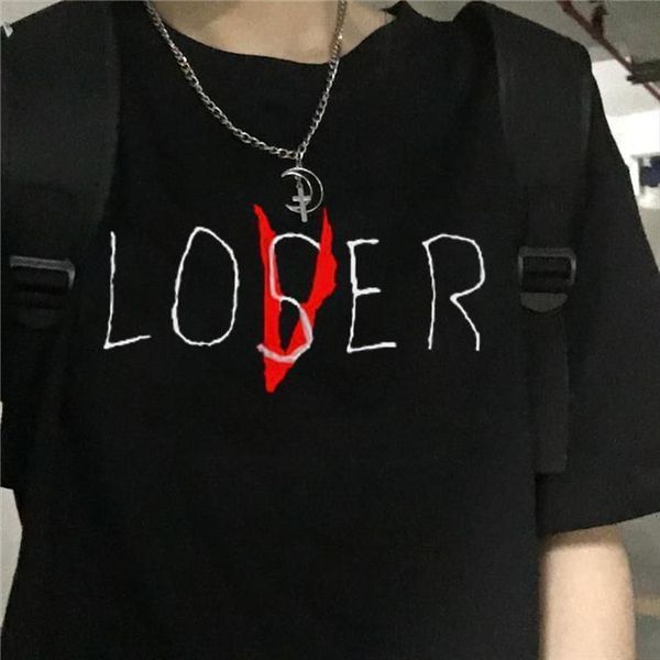 loser new movie women it losers club t shirt men ulzzang letter vintage women casual summer tees harajuku short sleeve t shirt, White
loser new movie women it losers club t shirt men ulzzang letter vintage women casual summer tees harajuku short sleeve t shirt, White