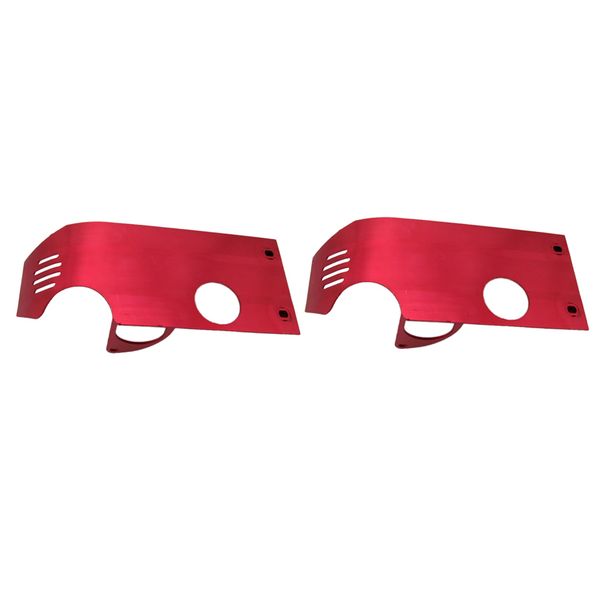 2pcs engine skid plate for honda xr50 crf50 xr crf70 110cc dirt pit bike