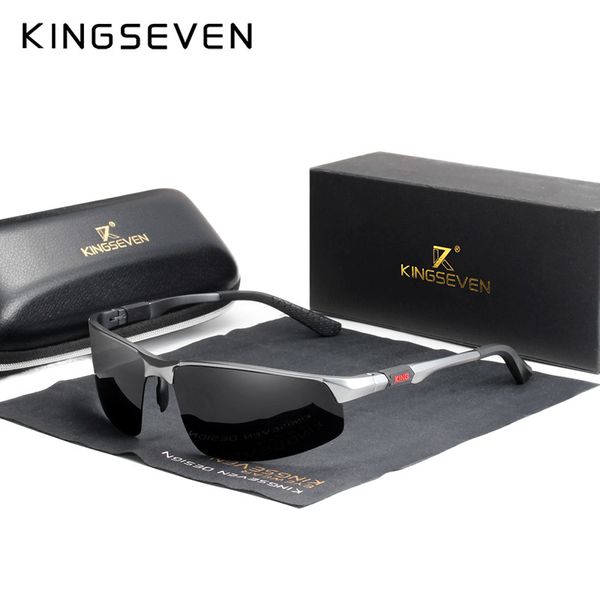 kingseven 2020 aluminum pchromic sunglasses men polarized vintage black driving sun glasses for men oculos de sol masculino t200619, White;black
kingseven 2020 aluminum pchromic sunglasses men polarized vintage black driving sun glasses for men oculos de sol masculino t200619, White;black