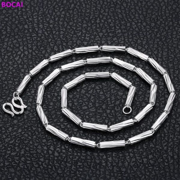 bocai s990 sterling silver necklace men's and women's collarbone short thick silver lathes-carved flowers tecnology necklace
bocai s990 sterling silver necklace men's and women's collarbone short thick silver lathes-carved flowers tecnology necklace