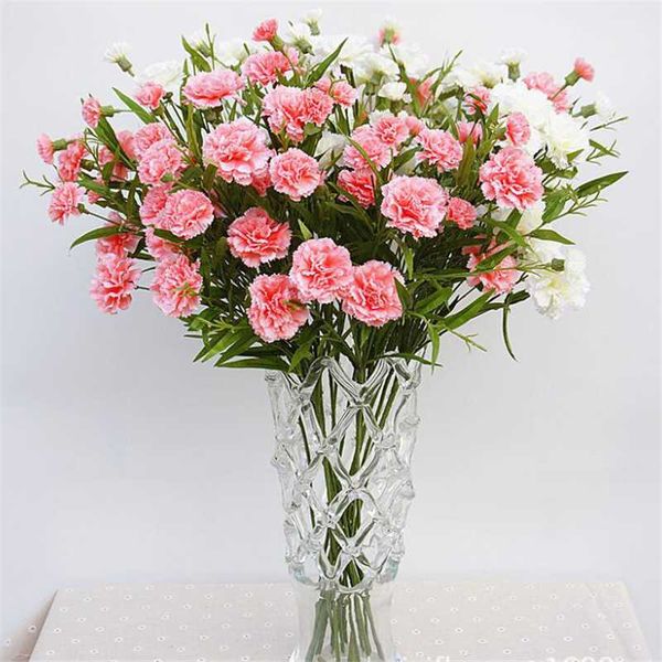 decorative flowers & wreaths 1pc 6 buds silk artificial fake fleur artificielles carnation flores para decora o home wedding decoration flow
decorative flowers & wreaths 1pc 6 buds silk artificial fake fleur artificielles carnation flores para decora o home wedding decoration flow