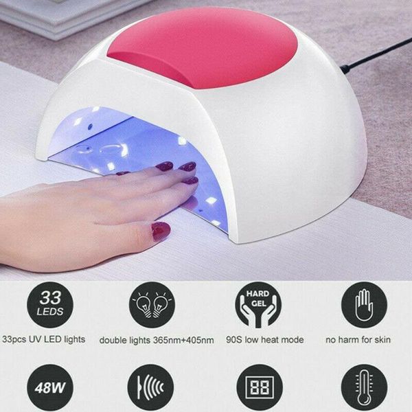 nail dryer manicure 48w ptherapy lamp led usb smart fast drying machine uv gel polish curing machine nail art tool
nail dryer manicure 48w ptherapy lamp led usb smart fast drying machine uv gel polish curing machine nail art tool