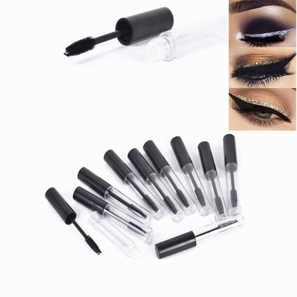 portable 10ml beauty empty mascara tube eyelash vial liquid bottle container black cap refillable bottles makeup tool accessorie 
portable 10ml beauty empty mascara tube eyelash vial liquid bottle container black cap refillable bottles makeup tool accessorie
