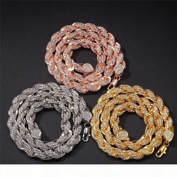hiphop silver gold rose gold color full rhinestone 9mm twisted chain necklaces for women men choker collar statement jewelry
hiphop silver gold rose gold color full rhinestone 9mm twisted chain necklaces for women men choker collar statement jewelry