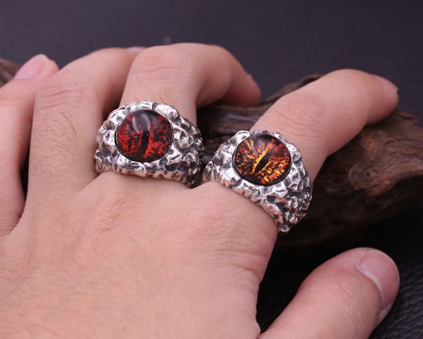 real 925 sterling silver opening ring jewelry for men vintage personality eye of the demon s235
real 925 sterling silver opening ring jewelry for men vintage personality eye of the demon s235