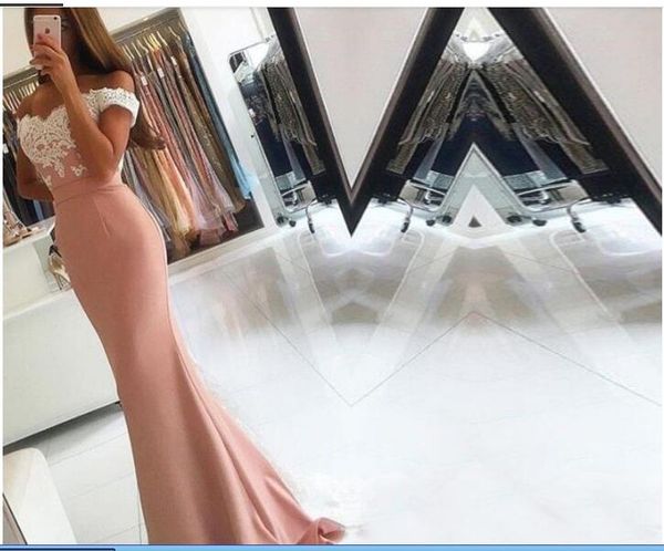 2020 pink prom dress off the shoulder sleeveless satin long formal holidays wear graduation evening party pageant gown custom made plus siz, Red
2020 pink prom dress off the shoulder sleeveless satin long formal holidays wear graduation evening party pageant gown custom made plus siz, Red