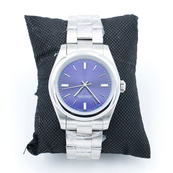 u1 factory limited 39mm perpetual 116000 stainless steel watch blue dial watches automatic mechanical mens wristwatches, Slivery;brown
u1 factory limited 39mm perpetual 116000 stainless steel watch blue dial watches automatic mechanical mens wristwatches, Slivery;brown