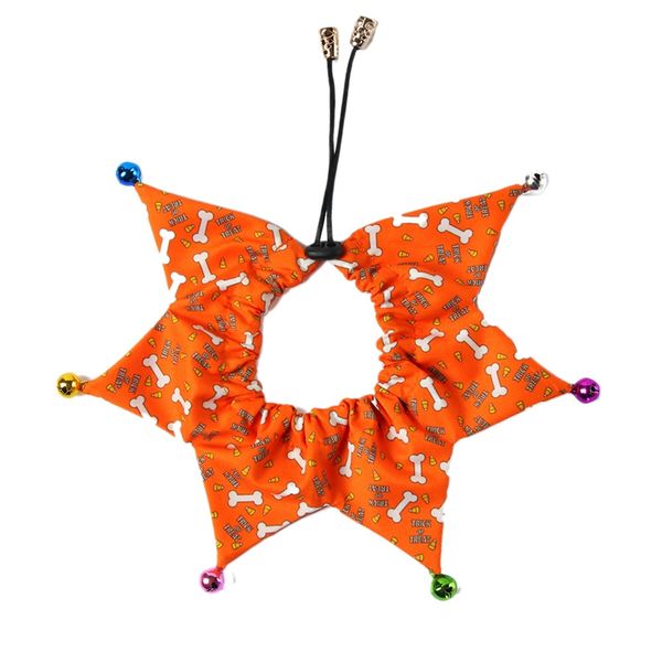 halloween pet collar with bells adjustable dog and cat jewelry accessories holiday dress
halloween pet collar with bells adjustable dog and cat jewelry accessories holiday dress