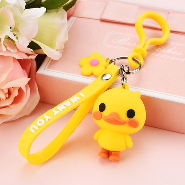 cartoon duck panda keychain animal key holde keyring llavero mujer key ring holder trinket jewelry wedding gift souvenir eh201, Silver
cartoon duck panda keychain animal key holde keyring llavero mujer key ring holder trinket jewelry wedding gift souvenir eh201, Silver
