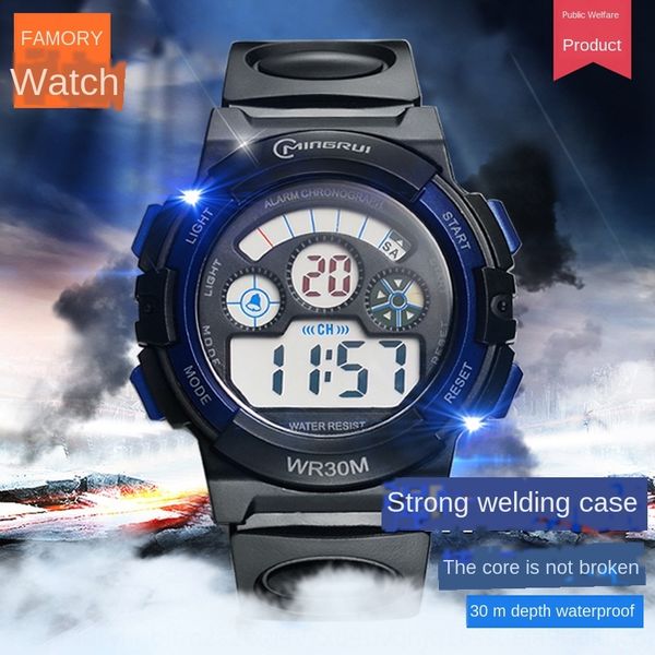x5xym mingrui quartz electronic male junior high school student electronic quartz youth waterproof male watch senior high school boy korean, Blue
x5xym mingrui quartz electronic male junior high school student electronic quartz youth waterproof male watch senior high school boy korean, Blue