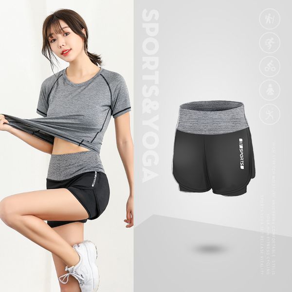 7 color 2020 fitness yoga running series ladies sports leisure stretch fake two-piece shorts yoga fitness shorts for women, White;red
7 color 2020 fitness yoga running series ladies sports leisure stretch fake two-piece shorts yoga fitness shorts for women, White;red