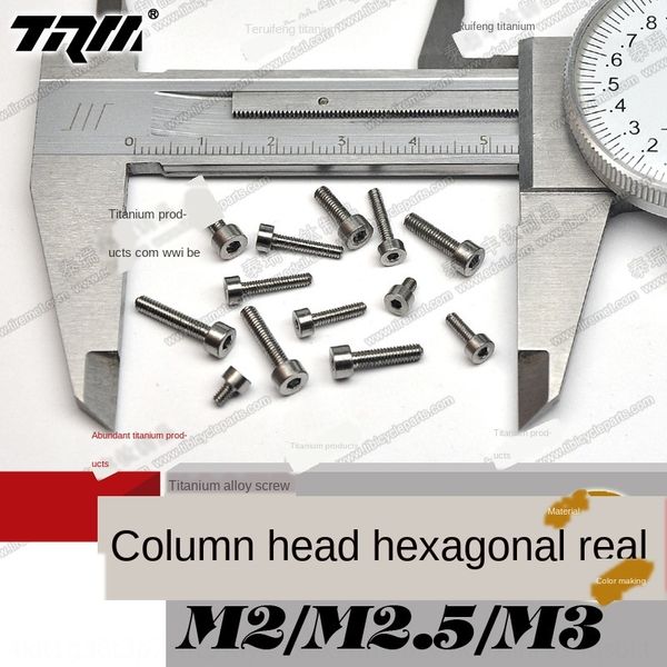 0uv8t m1.6/m2/m2.5/m3 cylinder head hexagonal titanium m1.6/m2/m2.5/m3 accuracy cylinder precision screw titanium alloy screw precision for
0uv8t m1.6/m2/m2.5/m3 cylinder head hexagonal titanium m1.6/m2/m2.5/m3 accuracy cylinder precision screw titanium alloy screw precision for