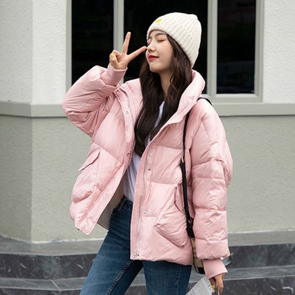 2020 new women's short thickened loose off-season korean style stand collar small fashion coat down jacket coat down jacket, Black
2020 new women's short thickened loose off-season korean style stand collar small fashion coat down jacket coat down jacket, Black