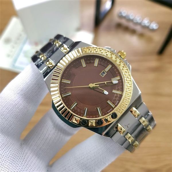 2021 three needle series luxury watches quartz watch designer watches ver brand new steel strap fashion leisure sports wind, Slivery;brown
2021 three needle series luxury watches quartz watch designer watches ver brand new steel strap fashion leisure sports wind, Slivery;brown