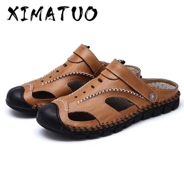 mens casual shoes male summer beach sandals comfortable man leather roman outdoor beach slippers sandals sneaker big size 38-46, Black
mens casual shoes male summer beach sandals comfortable man leather roman outdoor beach slippers sandals sneaker big size 38-46, Black