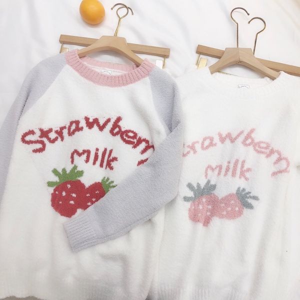 gp new strawberry home clothes soft cotton two-color series strawberry women's home clothes, Blue;red
gp new strawberry home clothes soft cotton two-color series strawberry women's home clothes, Blue;red